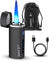 Jonni B Brushed Black 3-Flame Butane Torch Lighter