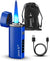 Jonni B Brushed Black 3-Flame Butane Torch Lighter